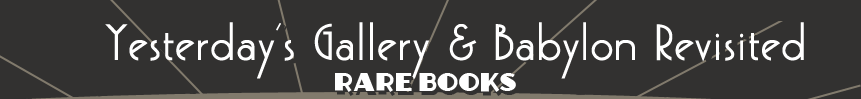 Yesterday's Gallery & Babylon Revisited Rare Books